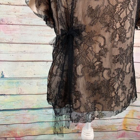 EUC Red Valentino Lace Blouse with Bow LUXURY! - Picture 3 of 14